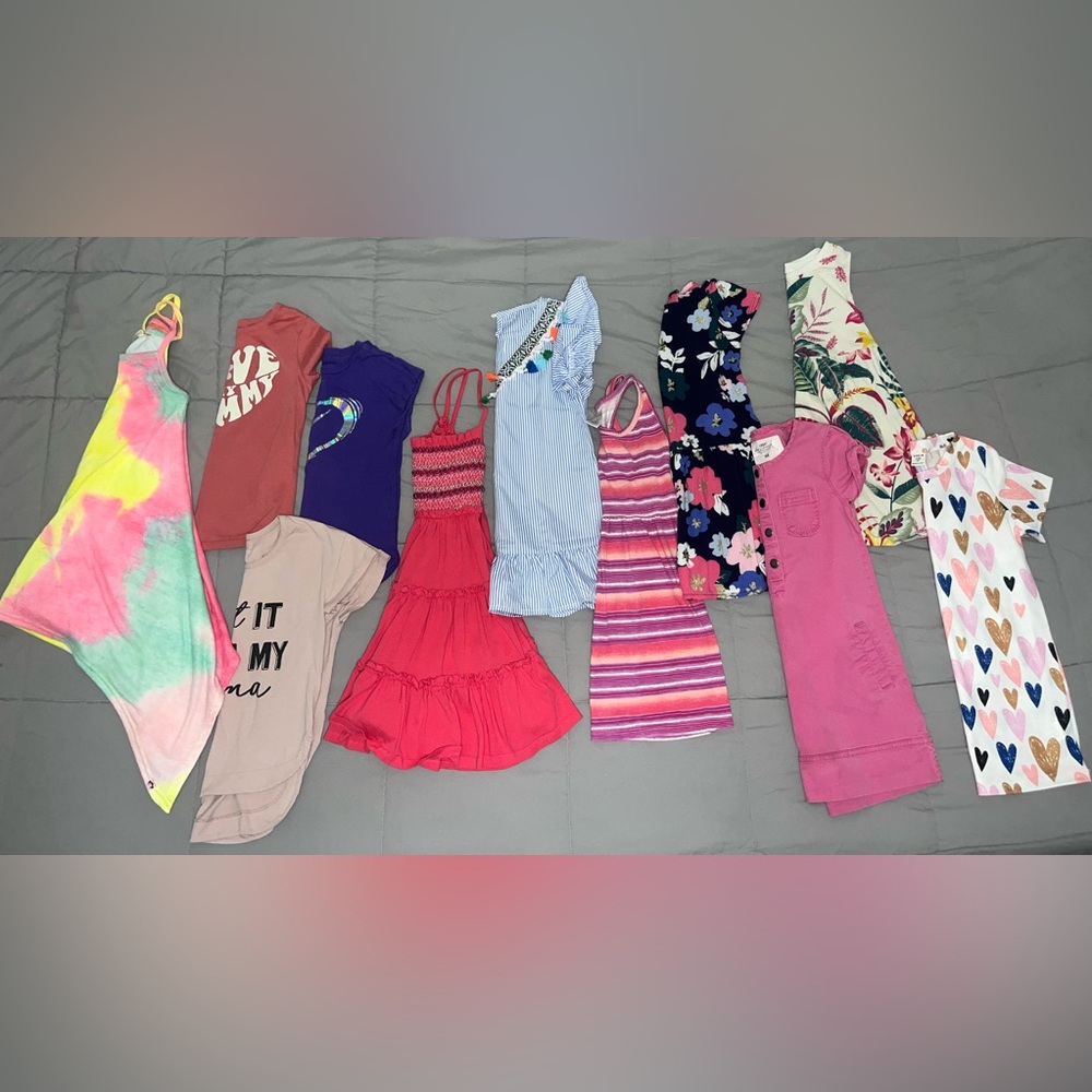 Toddler Youth Girls Summer Size 4T Clothing Lot - 12 Piece Set